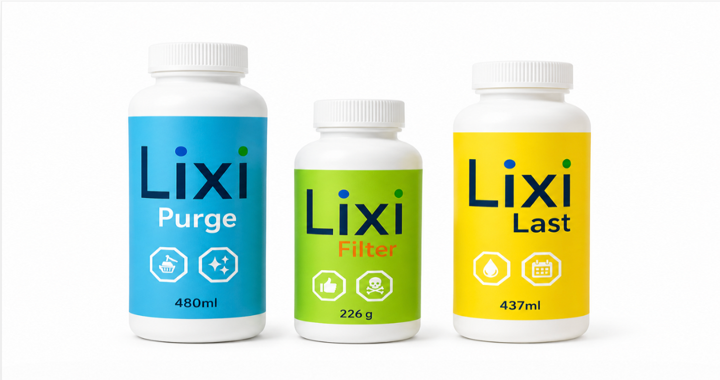 Lixi® Triple Pack – The Lixi Method Starter Kit